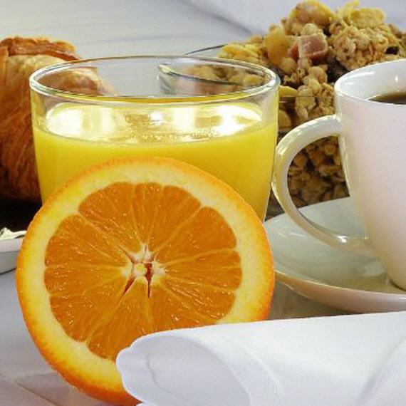 Fr�hst�cksbuffet im Hotel Sonnenhof